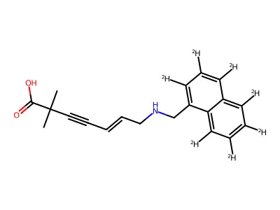 N-Desmethylcarboxy Terbinafine structure
