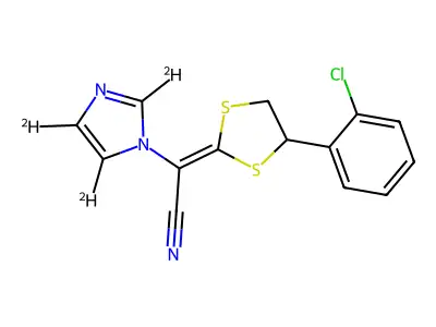 Lanoconazole structure