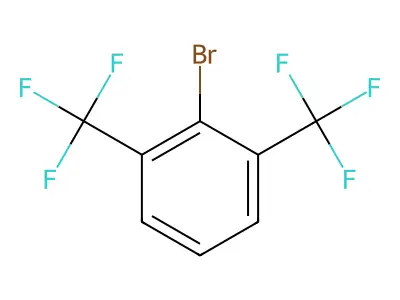 2-Bromo-1,3-bis(trifluoromethyl)benzene structure