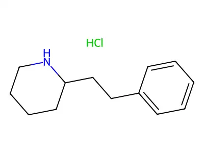 2-(2-Phenylethyl)piperidine structure