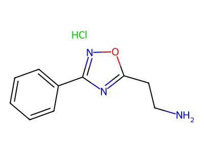 2-(3-Phenyl-1,2,4-oxadiazol-5-yl)ethanamine structure