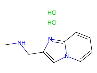 ((Imidazo(1,2-a)pyridin-2-yl)methyl)(methyl)amine structure