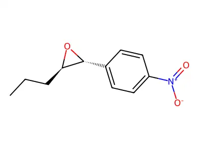 1,2-Epoxy-1-(4-nitrophenyl)pentane structure