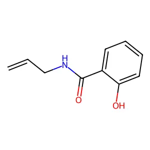 N-烯丙基水杨酰胺 structure
