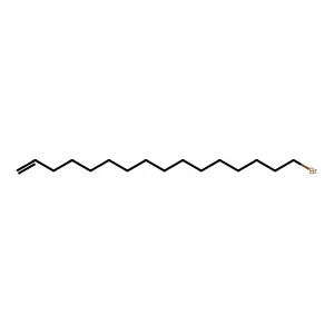 1-Hexadecene, 16-bromo- structure