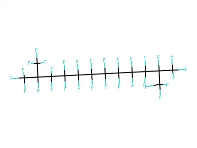 Perfluoro-2,11-dimethyldodecane structure