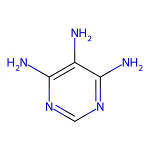 4,5,6-嘧啶三胺 structure