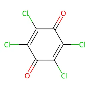 四氯对苯醌 structure