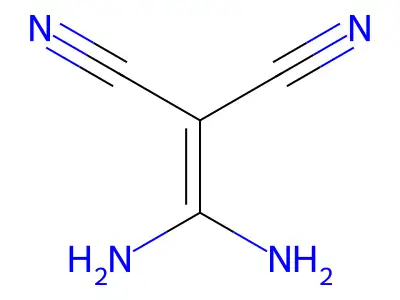 2-(Diaminomethylidene)propanedinitrile structure