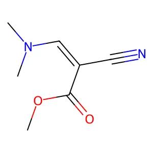 Methyl 2-cyano-3-(dimethylamino)prop-2-enoate structure