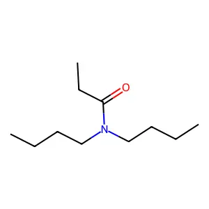 N,N-Dibutylpropanamide structure