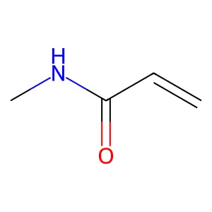 甲基丙烯酰胺 structure