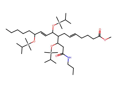 CAS 118717-37-6 - C39H79NO6Si3 structure