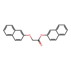 2-Naphthyl (2-naphthyloxy)acetate structure
