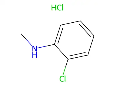 2-氯-N-甲基苯胺 structure