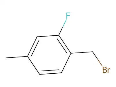 2-Fluoro-4-methylbenzyl bromide structure