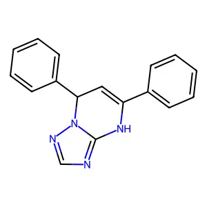 [1,2,4]Triazolo[1,5-a]pyrimidine, 1,7-dihydro-5,7-diphenyl- structure