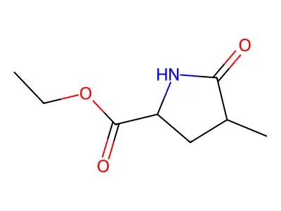 Ethyl 4-methyl-5-oxopyrrolidine-2-carboxylate structure