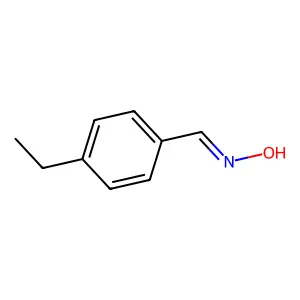 4-Ethylbenzaldoxime structure