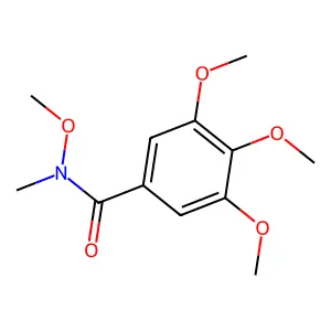 N,3,4,5-四甲氧基-N-甲基苯甲酰胺 structure