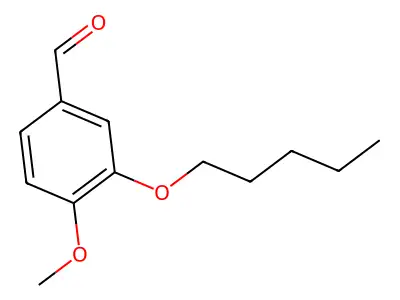 4-Methoxy-3-(pentyloxy)benzaldehyde structure