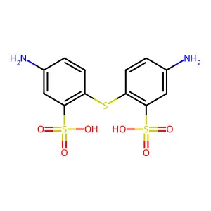 苯磺酸2,2'-硫代双(5-氨基) structure