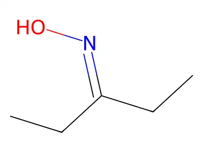 3-Pentanone oxime structure