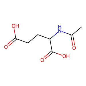 N-乙酰-L-谷氨酸 structure
