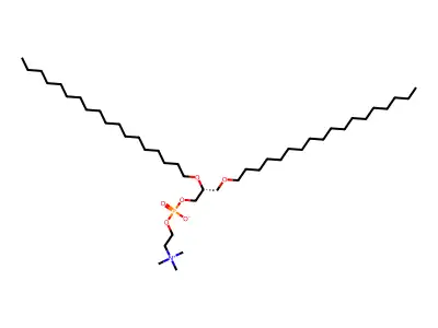 2-(2,3-Dioctadecoxypropoxy-oxido-phosphoryl)oxyethyl-trimethyl-azanium structure