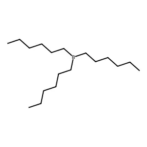 Trihexylborane structure