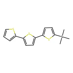 Silane, trimethyl[2,2':5',2''-terthiophen]-5-yl- structure