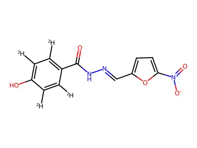 硝呋酚酰肼 structure