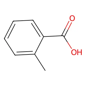 2-Methylbenzoic acid structure