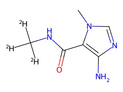 4-氨基-N,1-二甲基-1H-咪唑-5-甲酰胺 structure