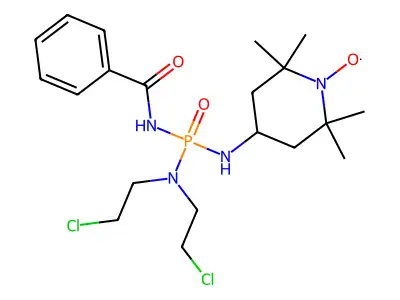 N-[bis(2-chloroethyl)amino-[(1- structure