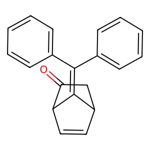 Bicyclo[2.2.1]hept-5-en-2-one, 7-(diphenylmethylene)- structure