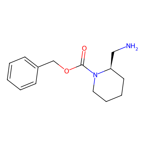 (R)-2-Aminomethyl-1-N-Cbz-piperidine structure