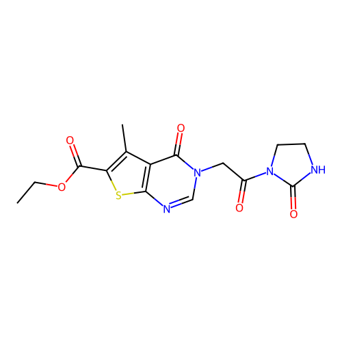 C15H16N4O5S structure