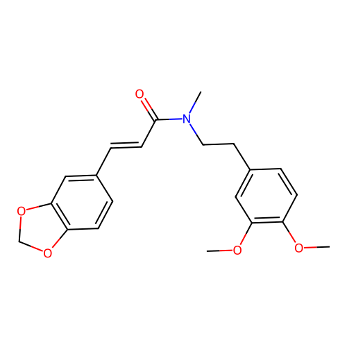 Zanthosinamide structure