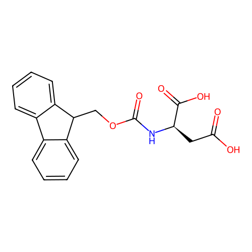 Fmoc-D-Asp-OH structure