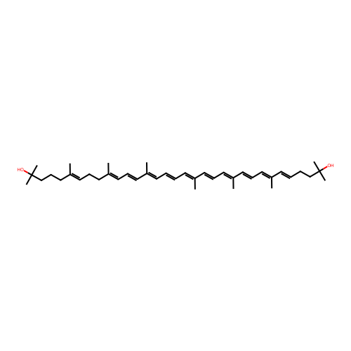 Hydroxyspheroidene structure