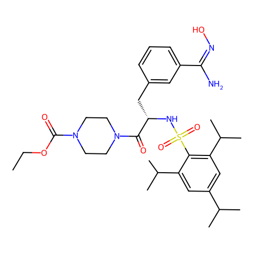 Upamostat structure
