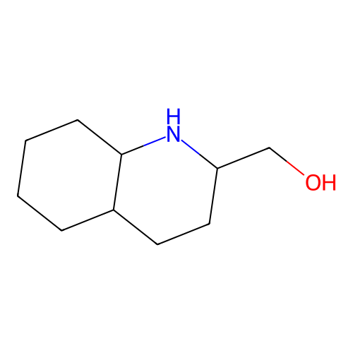 1,2,3,4,4a,5,6,7,8,8a-Decahydroquinolin-2-ylmethanol structure