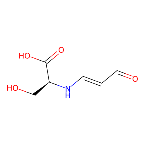 N-(2-Propenal)serine structure