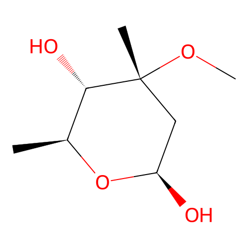 beta-L-cladinose structure