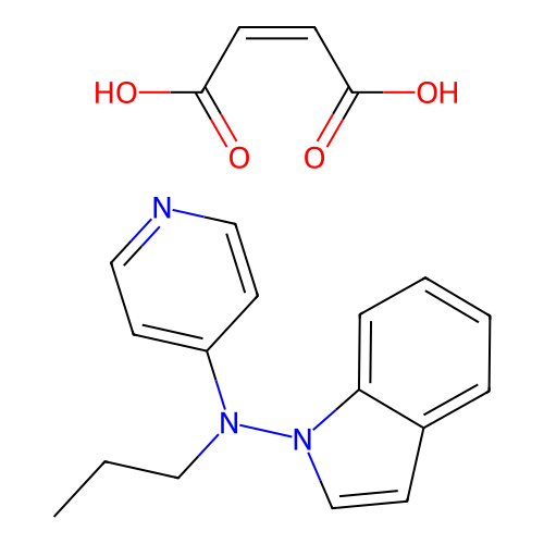 Besipirdine maleate structure