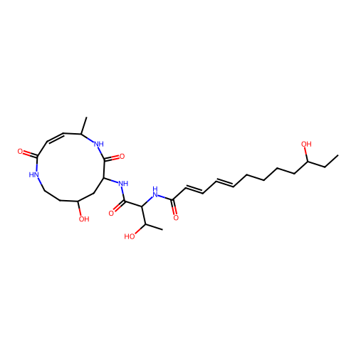 Glidobactin D structure