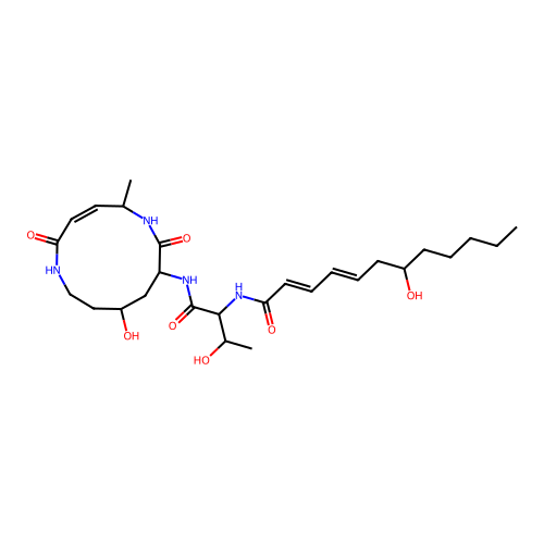 Glidobactin E structure