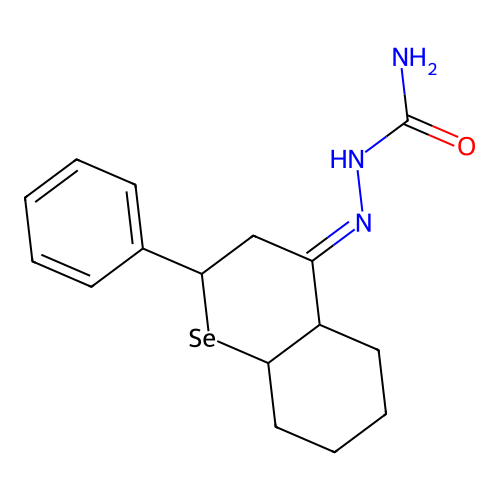 C16H21N3OSe structure