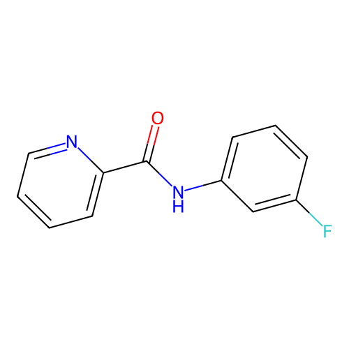 N-(3-Fluorophenyl)-2-pyridinecarboxamide structure